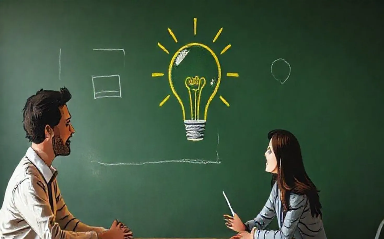 One-on-one ideation coaching consultation